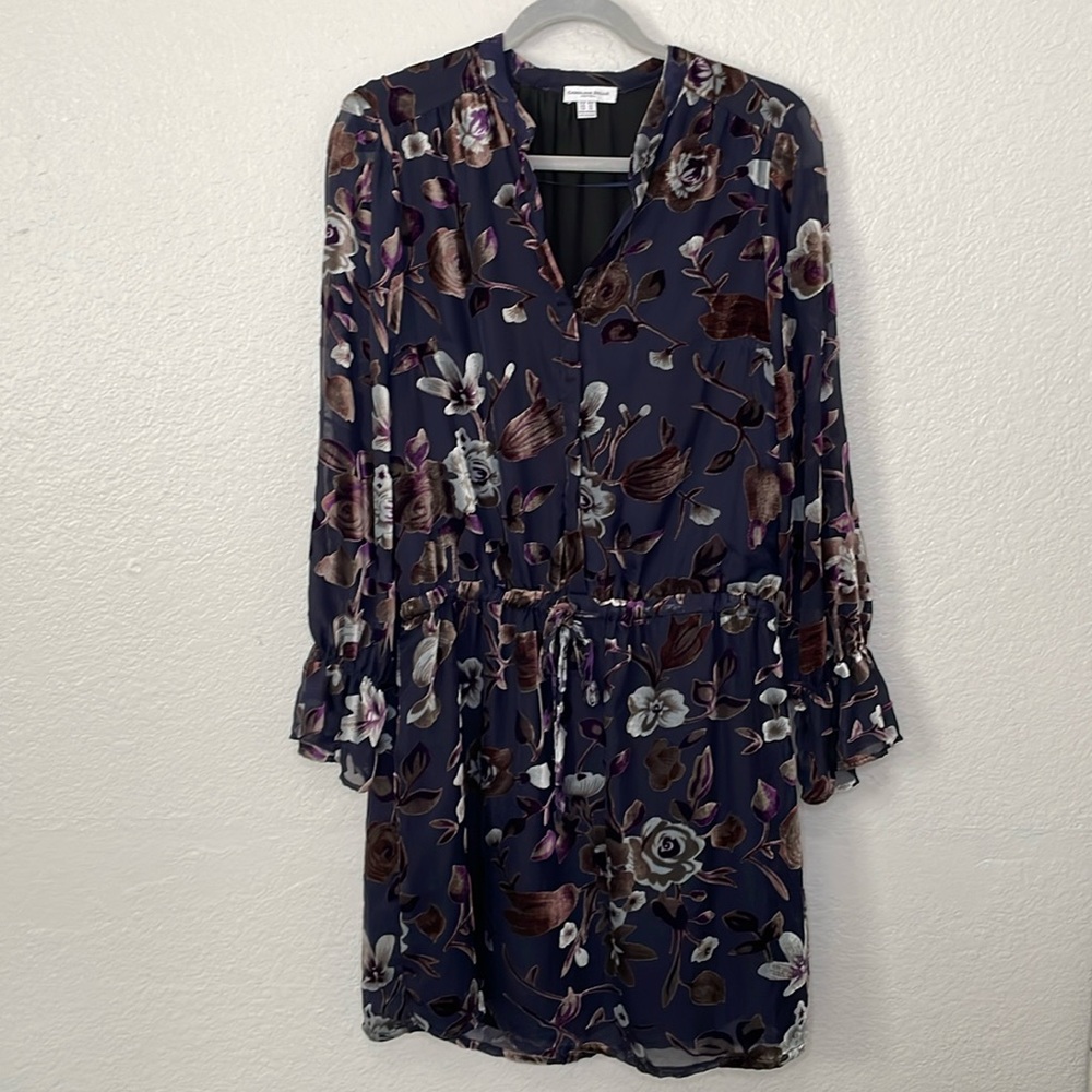 CAROLINA BELLE Dark Floral Dress | Size 10